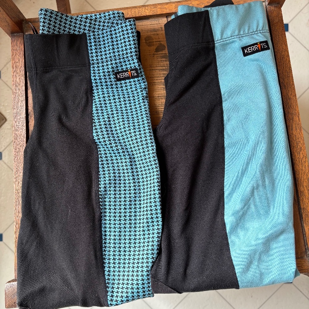 Lot of 2 Kerrits Horse Riding Legging Breeches